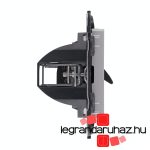 Legrand Valena Life hangszóró-csatlakozóaljzat (2 kivezetéssel) alumínium, Legrand 753372