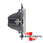 Legrand Valena Life hangszóró-csatlakozóaljzat (4 kivezetéssel) alumínium, Legrand 753378