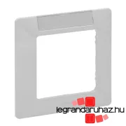   Legrand Valena Life egyes keret, címketartóval fehér, Legrand 754011