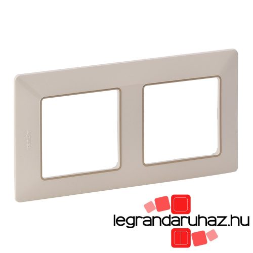 Legrand Valena Life kettős keret elefántcsont–arany, Legrand 754062