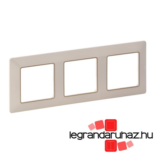 Legrand Valena Life hármas keret elefántcsont–arany, Legrand 754063
