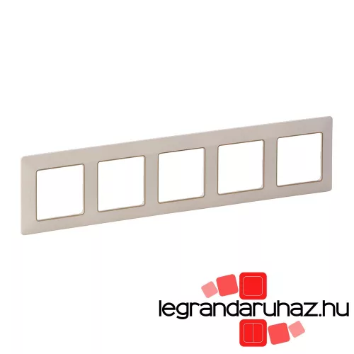 Legrand Valena Life ötös keret elefántcsont–arany, Legrand 754065
