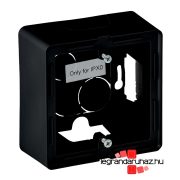   Legrand Valena Life kiemelődoboz, egyes, fekete, Legrand 754066