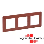 Legrand Valena Life hármas keret terrakotta, Legrand 754073