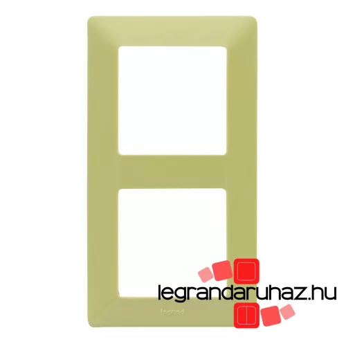Legrand Valena Life kettős keret limezöld, Legrand 754082