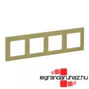 Legrand Valena Life négyes keret limezöld, Legrand 754084