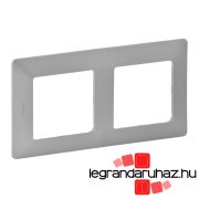 Legrand Valena Life kettős keret alumínium, Legrand 754132