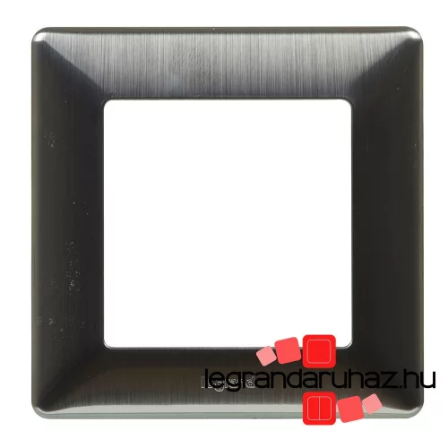 Legrand Valena Life egyes keret Inox dekor, Legrand 754151