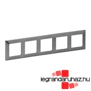 Legrand Valena Life ötös keret Inox dekor, Legrand 754155