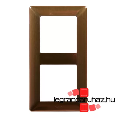 Legrand Valena Life kettős keret réz dekor, Legrand 754162