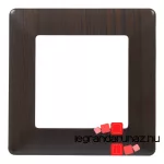 Legrand Valena Life egyes keret wenge dekor, Legrand 754171