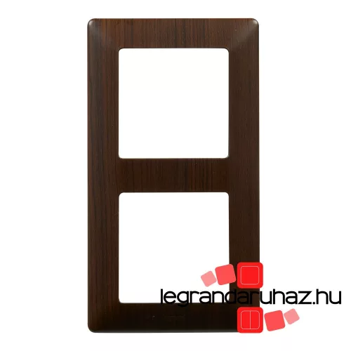 Legrand Valena Life kettős keret wenge dekor, Legrand 754172