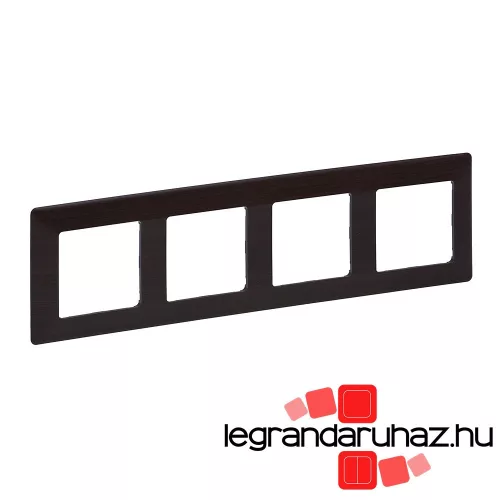 Legrand Valena Life négyes keret wenge dekor, Legrand 754174