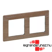   Legrand Valena Life kettős keret bambusz dekor, Legrand 754182