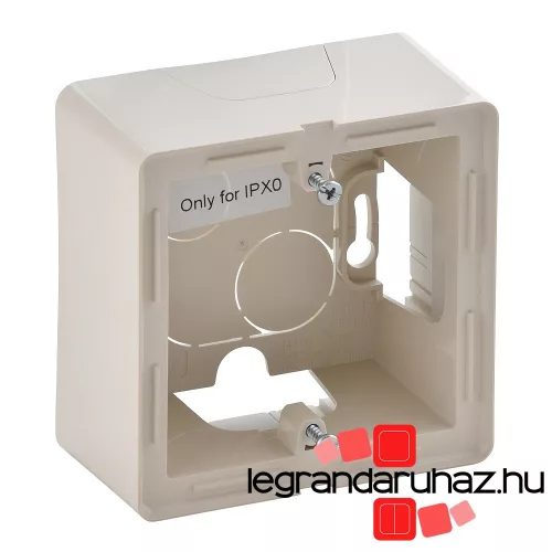 Legrand Valena Life kiemelődoboz, egyes elefántcsont, Legrand 754201