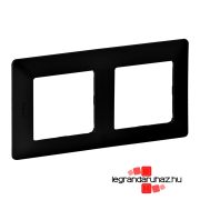 Legrand Valena Life kettős keret, fekete, Legrand 754252