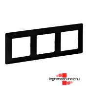 Legrand Valena Life hármas keret, fekete, Legrand 754253