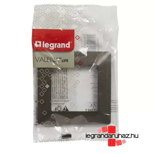 Legrand Valena Life egyes keret grafit, Legrand 754271