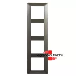 Legrand Valena Life négyes keret grafit, Legrand 754274