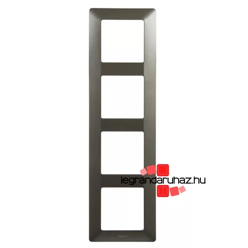 Legrand Valena Life négyes keret grafit, Legrand 754274