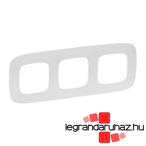 Legrand Valena Allure Hármas keret, Fehér, Legrand 754303