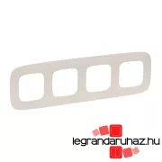 Valena Allure Négyes keret, Elefántcsont, Legrand 754314