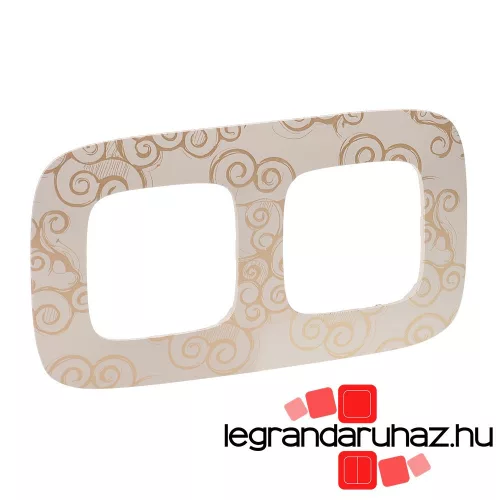 Valena Allure Kettes keret, Arany dekor, Legrand 754352