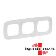 Valena Allure Hármas keret, Gyöngyház, Legrand 754413