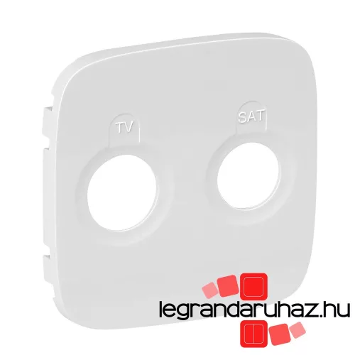 Valena Allure TV-SAT aljzat burkolat, Fehér, Legrand 754825