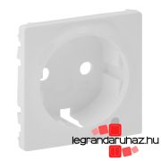   Legrand Valena Life 2P+F csatlakozóaljzat burkolat ellenőrzőfényhez fehér, Legrand 754850