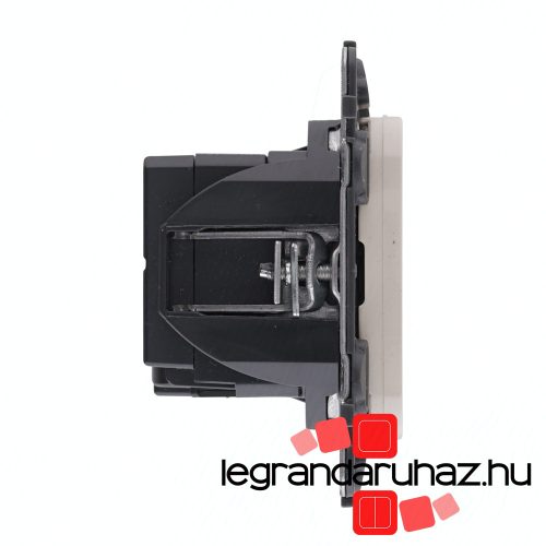Legrand Valena Allure töltőaljzat kettős USB C-típusú + USB A-típusú csatlakozóval, elefántcsont, Legrand 754966