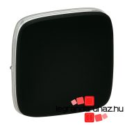   Valena Allure Széles burkolat kapcsolókhoz, Fekete, Legrand 755008