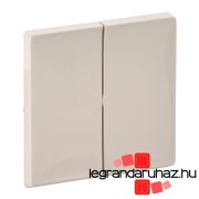   Legrand Valena Life kettős billentyű elefántcsont, Legrand 755021