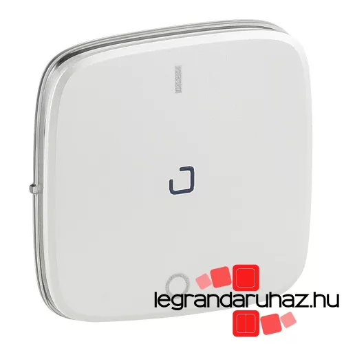 Valena Allure Kétpólusú kapcsoló burkolat, fényjelzős, Gyöngyház, Legrand 755049