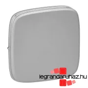   Valena Allure Keresztkapcsoló burkolat, Alumínium, Legrand 755077