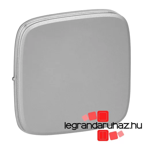 Valena Allure Keresztkapcsoló burkolat, Alumínium, Legrand 755077
