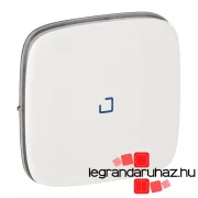   Valena Allure Egypólusú kapcsoló burkolat jelzőfénnyel Fehér, Legrand 755085