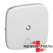   Legrand Valena Allure Váltónyomó burkolat jelzőfénnyel, csengőjellel, Fehér, Legrand 755090
