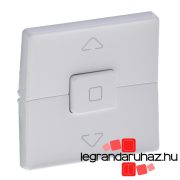   Legrand Valena Life redőnykapcsoló és -nyomó burkolat fehér, Legrand 755140