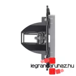 Legrand Valena Life vakfedél alumínium, Legrand 755182