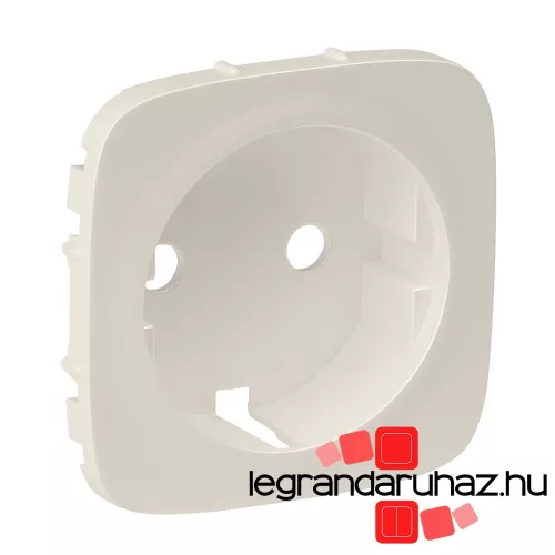 Valena Allure 2P+F csatlakozóaljzat burkolat, Elefántcsont, Legrand 755206