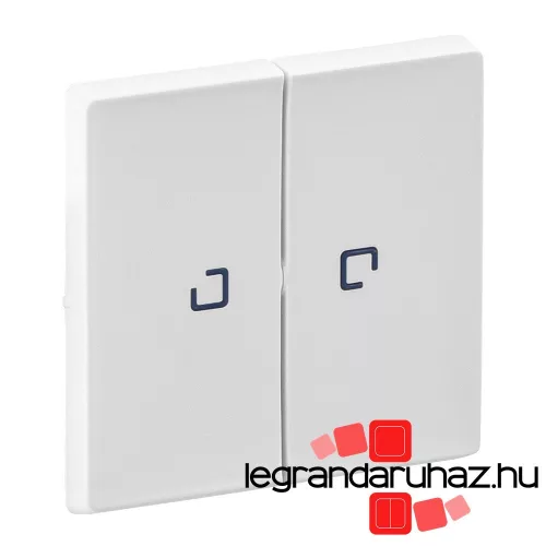 Legrand Valena Life kettős fényjelzős billentyű fehér, Legrand 755220