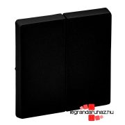   Legrand Valena Life kettős billentyű, fekete, Legrand 756022