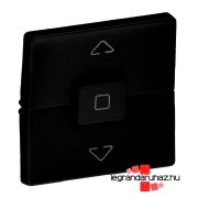   Legrand Valena Life redőnykapcsoló és -nyomó burkolat, fekete, Legrand 756142