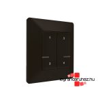 Legrand Valena Life Netatmo intelligens szcenárió kapcsoló - 4 funkciós,  egyedileg programozható fekete, Legrand 756368