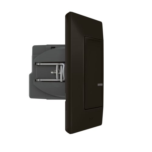 Legrand Valena Allure with Netatmo okos kapcsoló/dimmer (végrehajtó), nulla vezető nélkül (retrofit), keret nélkül, fekete, Legrand 756384A