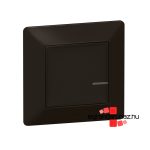 Legrand Valena Life Netatmo intelligens fényerőszabályzó kapcsoló + kompenzátor fekete, Legrand 756384
