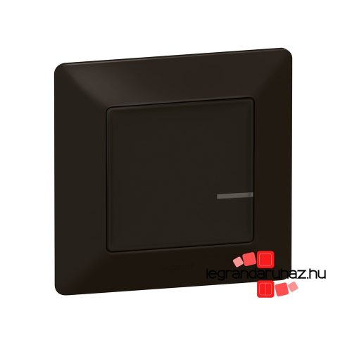 Legrand Valena Life Netatmo intelligens fényerőszabályzó kapcsoló + kompenzátor fekete, Legrand 756384
