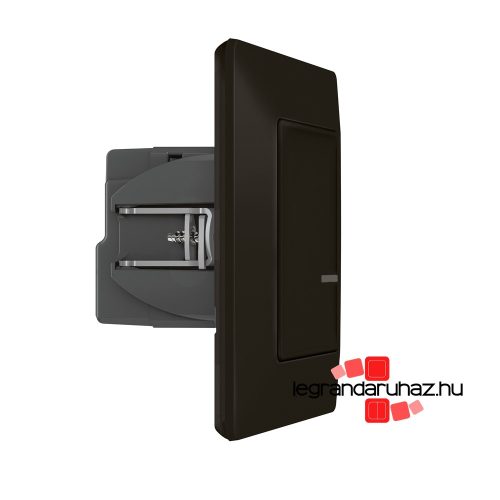 Legrand Valena Life Netatmo intelligens fényerőszabályzó kapcsoló + kompenzátor fekete, Legrand 756384