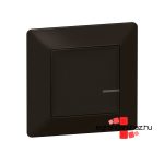 Legrand Valena Life Netatmo vezeték nélküli kapcsoló - egypólusú fekete, Legrand 756385